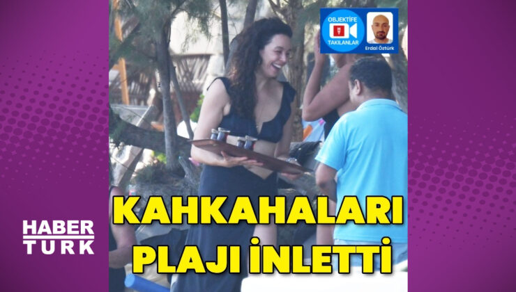 Azra Akın, plajı inletti