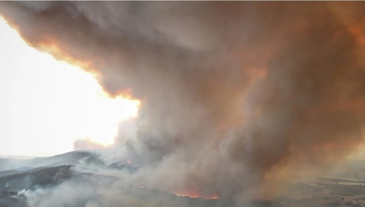 ÇANAKKALE GELİBOLU’DA YANGIN: 6 KÖY TAHLİYE EDİLDİ, EKİPLER MÜCADELEDE!