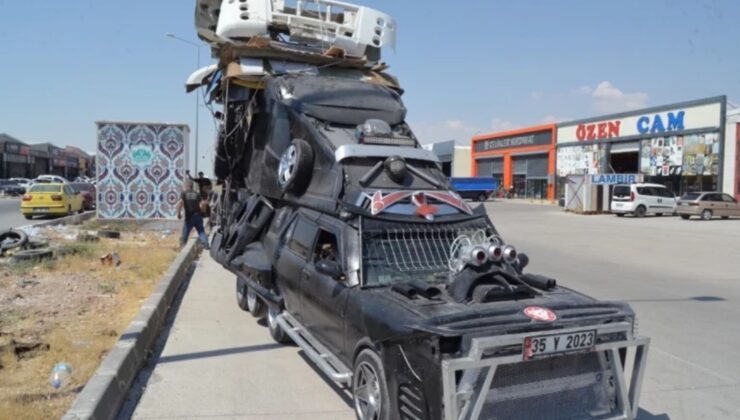 TASARLADIĞI ARAÇ GÜNDEM OLDU! TRAFİKTEN MEN EDİLDİ, CEZA YAĞDI