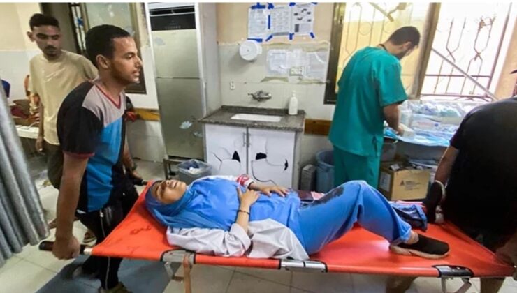 İSRAİL GAZZE’DE HASTANEYİ VURDU: 4’Ü GAZETECİ 15 ÖLÜ