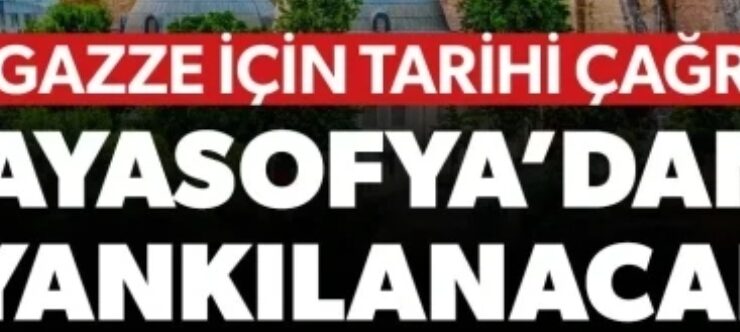 AYASOFYA’DA MESAĴ