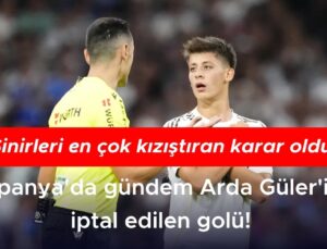 ARDA GÜLER’İN İPTAL EDİLEN GOLÜ İSPANYA’DA GÜNDEM!