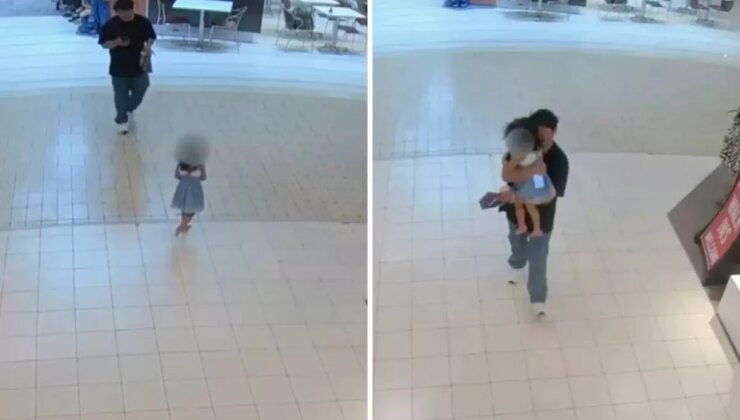 Anne ve babanın bir anlık dalgınlığını fırsat bilen adam 3 yaşındaki kızı kaçırdı