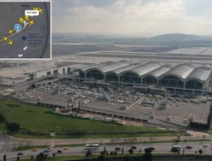 Pistteki ölü tavşan Sabiha Gökçen Havalimanı’nı karıştırdı