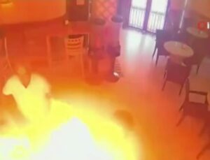 MAYONEZ KRİZİ! İSPANYA’DA KAFEYİ ATEŞE VERDİ!