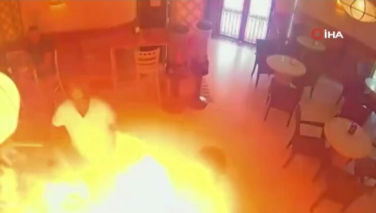 MAYONEZ KRİZİ! İSPANYA’DA KAFEYİ ATEŞE VERDİ!