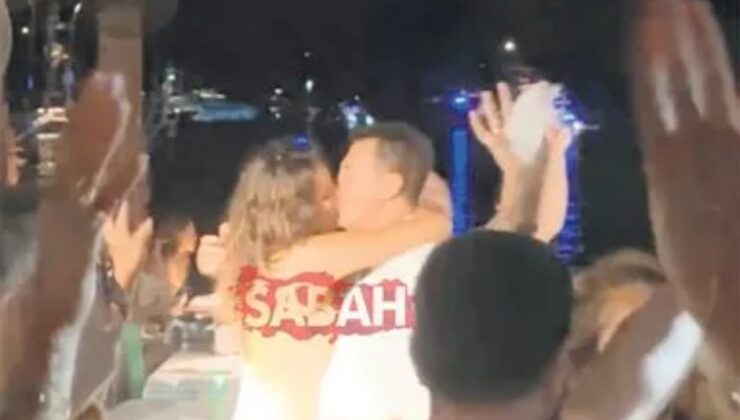 EVLİ GÜZİDE DURAN, FİKRET ORMAN’LA YAKALANDI! DUDAK DUDAĞA SKANDAL!