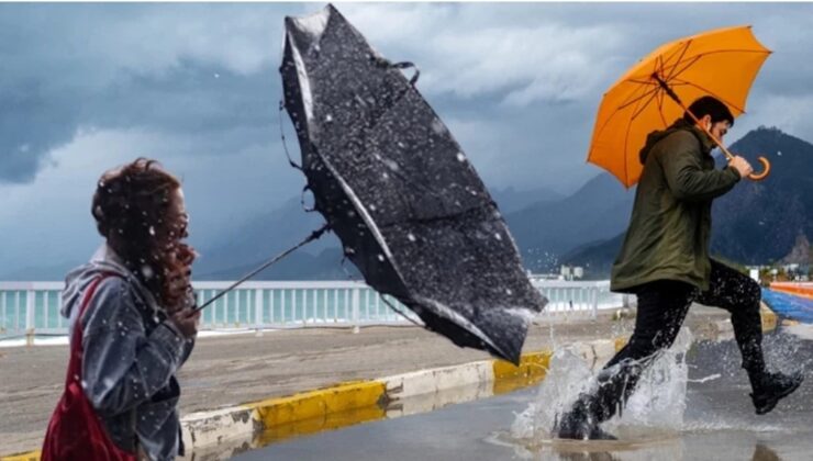12 İL İÇİN SAĞANAK YAĞIŞ UYARISI! METEOROLOJİ’DEN KRİTİK AÇIKLAMA!