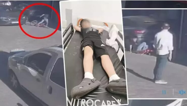 KÜÇÜK ÇOCUĞA ÖNCE ÇARPTI SONRA DARP ETTİ!