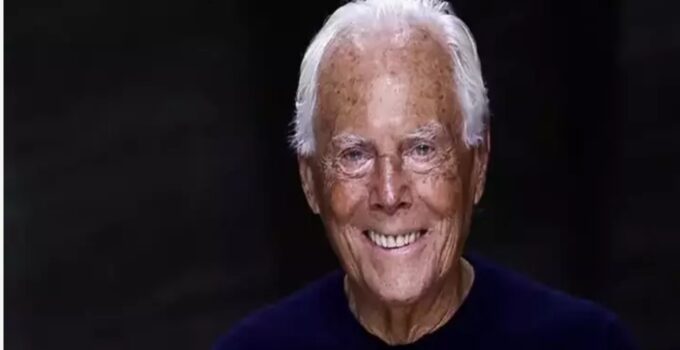 İTALYAN MODA TASARIMCISI GIORGIO ARMANI HAYATINI KAYBETTİ!