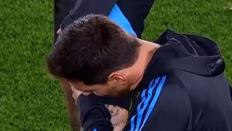 HÜNGÜR HÜNGÜR AĞLADI! MESSİ’DEN DUYGUSAL VEDA!