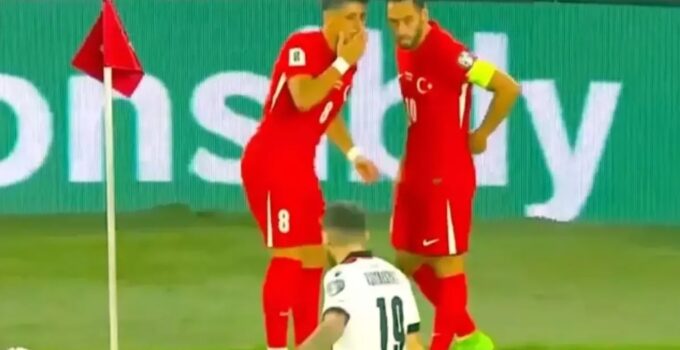 ARDA GÜLER’İN GÜRCİSTAN MAÇINDAKİ HAREKETİ OLAY OLDU!
