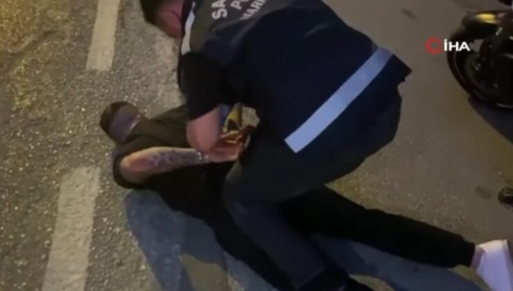 MOTOSİKLETLİ ÇARŞAF OPERASYONU! 16 YAŞINDAKİ ÇOCUKTAN 68 BİN HAP ÇIKTI!