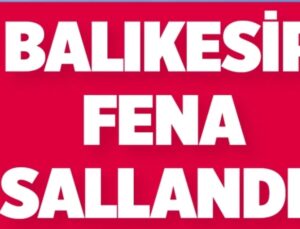 BALIKESİR’DE KORKUTAN DEPREM! BİRÇOK İLDE HİSSEDİLDİ..