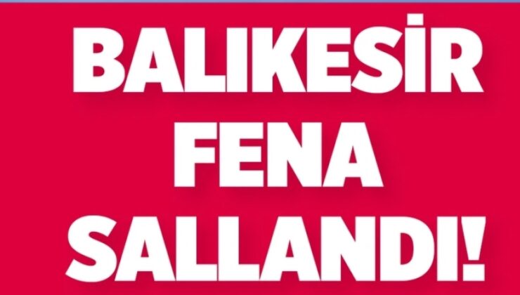 BALIKESİR’DE KORKUTAN DEPREM! BİRÇOK İLDE HİSSEDİLDİ..