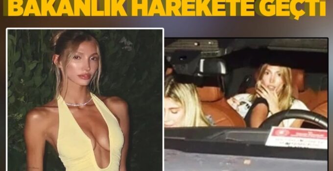 ŞEVVAL ŞAHİN’DEN RESMİ ARAÇ SKANDALI!