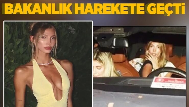 ŞEVVAL ŞAHİN’DEN RESMİ ARAÇ SKANDALI!