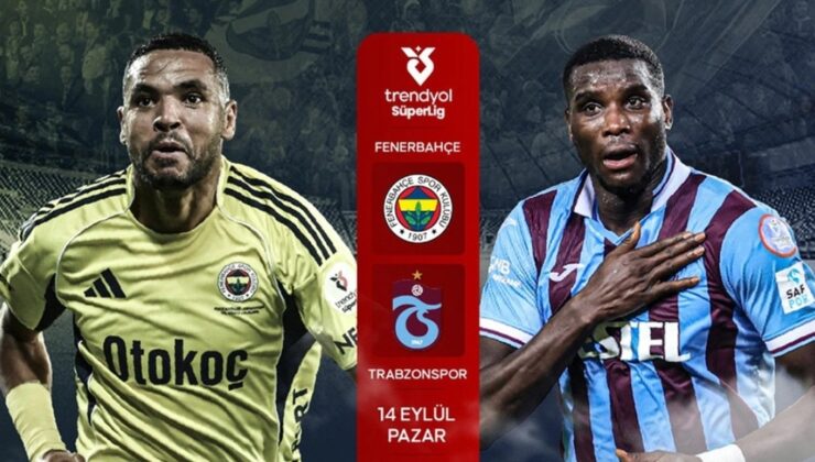 TFF DUYURDU! FENERBAHÇE-TRABZONSPOR MAÇININ SAATİ DEĞİŞTİ!