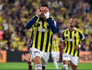 FENERBAHÇE, TRABZONSPOR’U 1-0 MAĞLUP ETTİ!