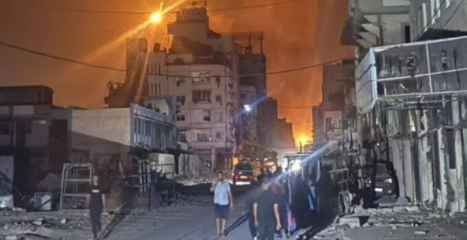 İSRAİL TOPYEKÜN İŞGALE BAŞLADI! TANKLAR GAZZE’YE GİRDİ!