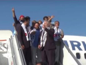 Son dakika haberi… Gazze’ye yardım filosundaki 15 Türk de geldi